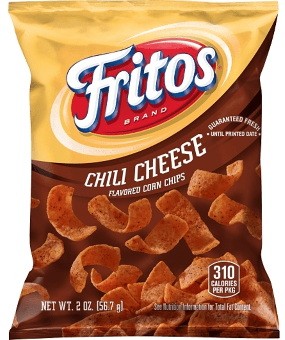 (S7 - 01) Box - US - Chips - Frito - Chili Cheese Corn Chips 2oz (56g) x 32 units (chips bags may be deflated during shipping) - SugarMarket.ca