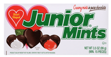 (S7 - 02)Box - Valentine - Theater Box - Junior Mints Heart Box - 3.5oz (99g) x 12 units - SugarMarket.ca