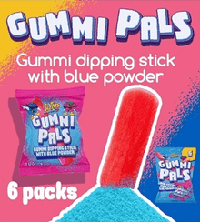 (S7 - 03) Box - TOO TARTS - GUMMI PALS (6PK) PEG BAG 3.2OZ (90G) X 24 BAGS - SugarMarket.ca