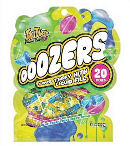 (S7 - 03) Box - TOO TARTS - OOOZERS (20PCS) PEG BAG 3.2OZ (90G) X 24 BAGS - SugarMarket.ca