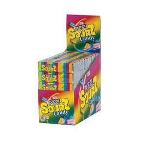 (S7 - 10) Box - US - PEZ - Refills Rolls - Sourz Candy 12 units - SugarMarket.ca