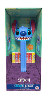 (S7 - 11) Box - PEZ Giant Dispenser - Stitch 1.74oz(49g) X 1 Unit - SugarMarket.ca