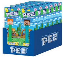 (S7 - 11) Box - US - PEZ Blister - Minecraft Assortment 0.87oz (25g) x 12 Units - SugarMarket.ca