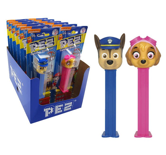 (S7 - 15) Box - US - PEZ BLISTER - Paw Patrol x 12 units - SugarMarket.ca