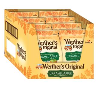 (S8 - 02) Halloween - Werthers Original Apply Caramel SUB Bag - 8.57oz (243g) x 1 Unit - SugarMarket.ca