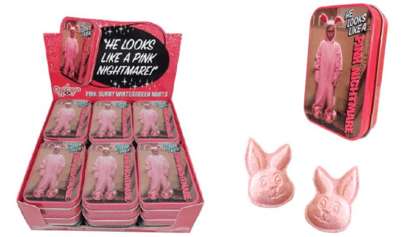 (S8 - 08) Box - XMAS - Boston America CHRISTMAS STORY - PINK NIGHTMARE MINTS x 18 units - SugarMarket.ca