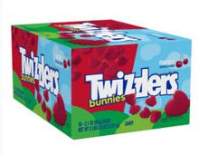 (S8 - 10) Box - Easter - Twizzlers Cherry Bunnies Standard Bar - 2.1oz (60g) x 18 Units - SugarMarket.ca