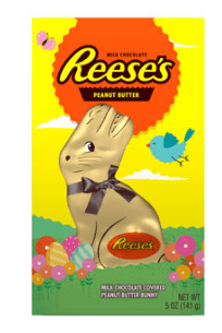 (S8 - 11) Box - Easter - Reese Peanut Butter Bunny 5oz (141g) x 6 Units - SugarMarket.ca