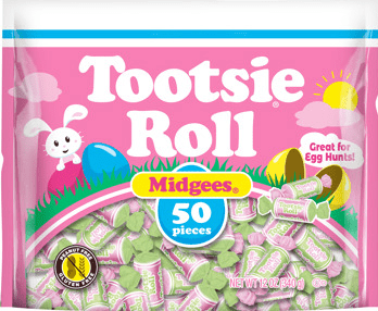 (S8 - 11) Box - Easter - Tootsie Roll - Midgees Stand Up Pouch 12 oz (340g) x 1 Unit - SugarMarket.ca