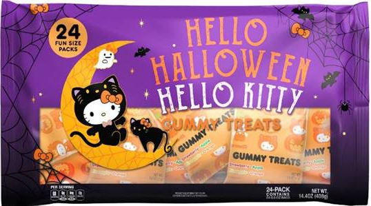 (S9 - 02) Box - Halloween - Single - Hello Kitty - Passout Treats 14.8oz (420g) x 1 Bag - SugarMarket.ca