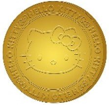 (S9 - 02) Box - TURKEY - HELLO KITTY MEDALLION CHOCOLATE 18g X 24 units - SugarMarket.ca