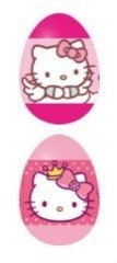(S9 - 02) Box - TURKEY - HELLO KITTY - SURPRISE EGG x 24 units - SugarMarket.ca