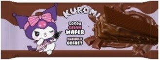(S9 - 02) Box - TURKEY - KUROMI - COCOA WAFER 100G x 34 UNITS - SugarMarket.ca