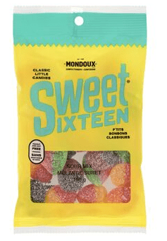 (S9 - 04) Box - SWEET SIXTEEN - SOUR MIX 135g x 6 units - SugarMarket.ca