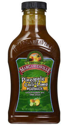 (S1-01) SAUCE - Margaritaville Pineapple Chili Lime Marinade 17oz (481g) x 6 units