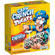 Treat Bars - Cap'n Crunch Berries (8 Bars) 6.7oz (192g) x 1 Box  (Boxes with minor damage due to shipping)