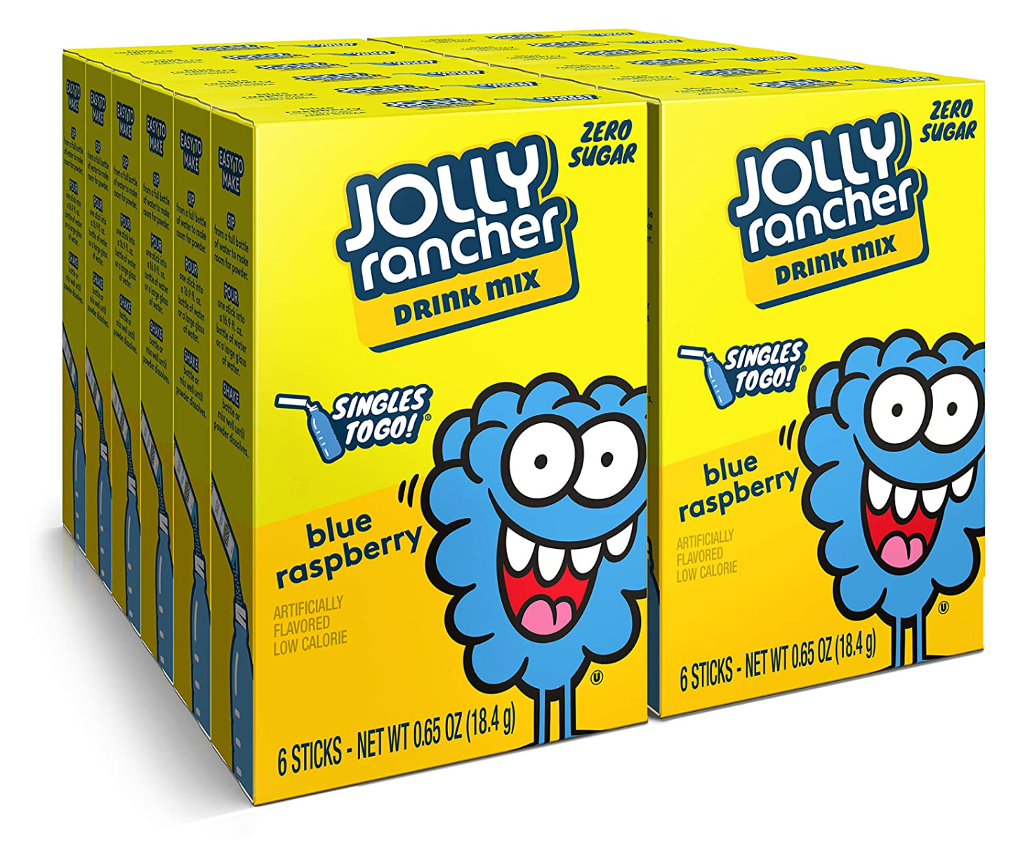 (S5-06) Us - Drink Mix - Jolly Rancher - Blue Raspberry (6 Pack) x 12 units