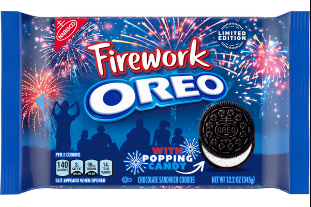 SINGLE - Oreo  - Firework with Popping Candy 12.2oz x 1 unit