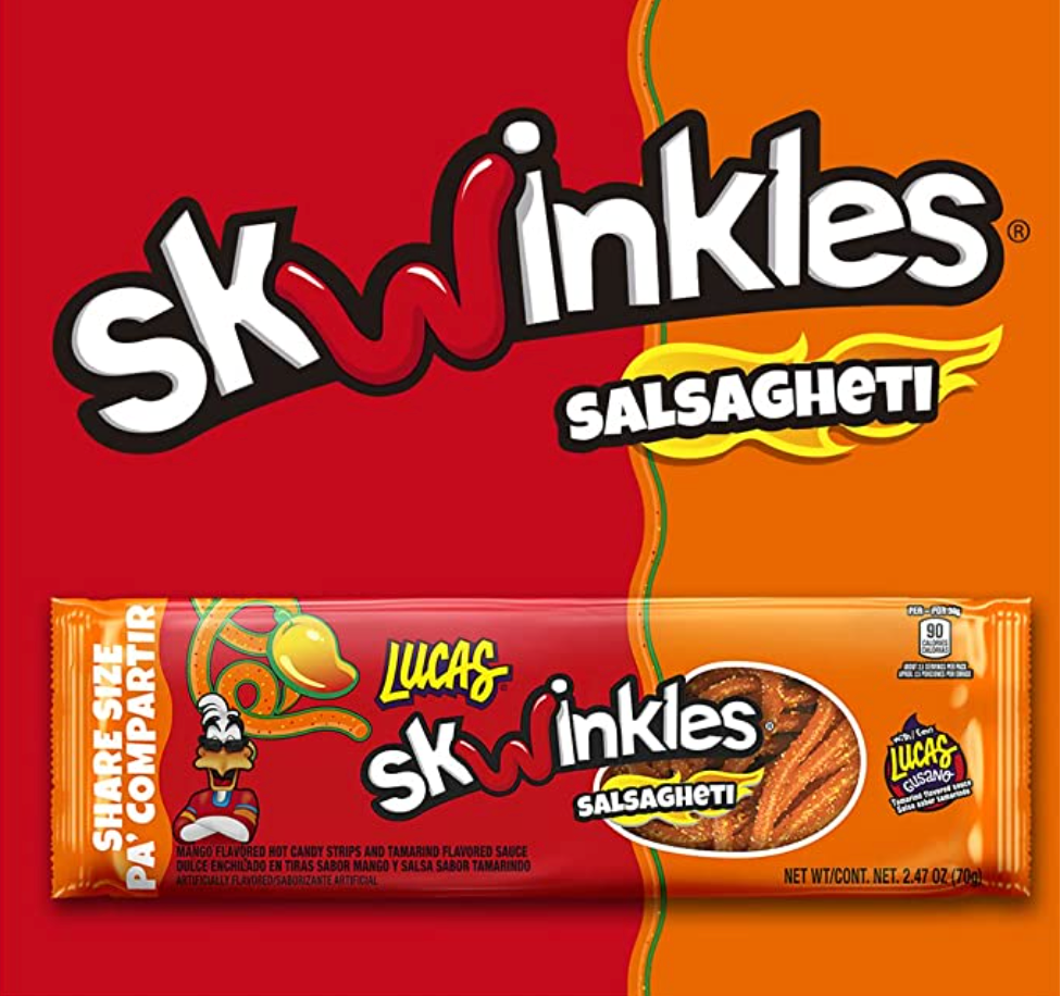 Lucas Salsagheti - Mango Flavoured - King Size 2.47oz (70g) x 6 units