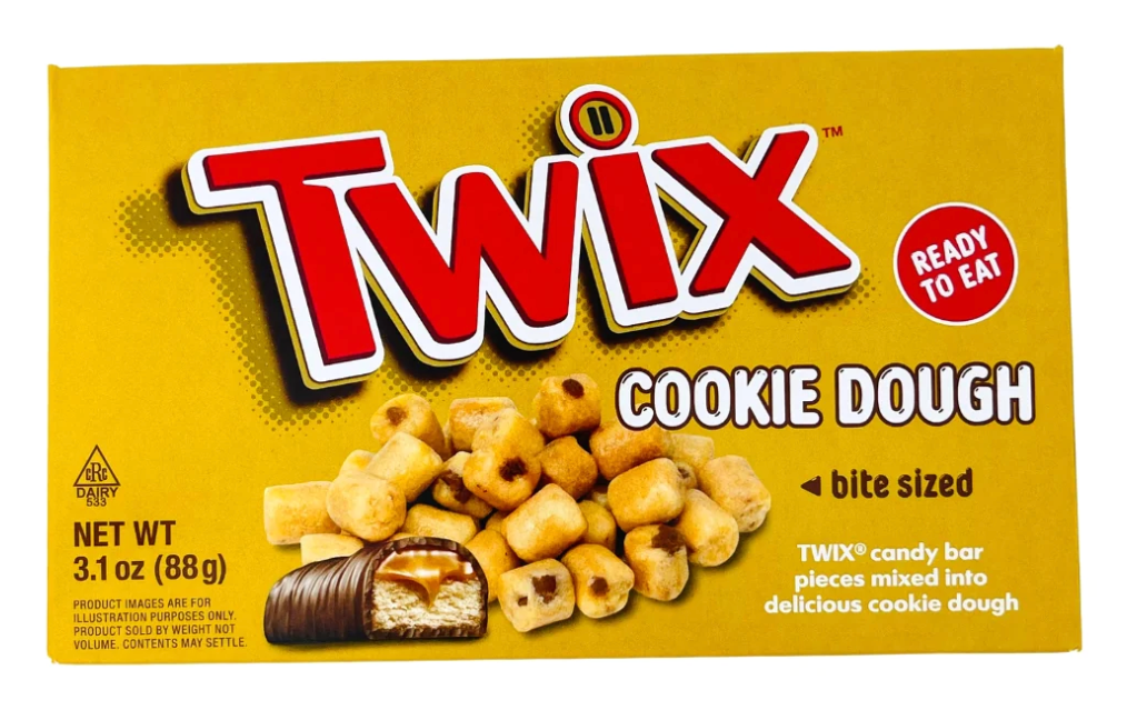 (S1-02) Single - Theater Box - Poppable Cookie Dough - Twix 3.1oz (88g) x 1 unit