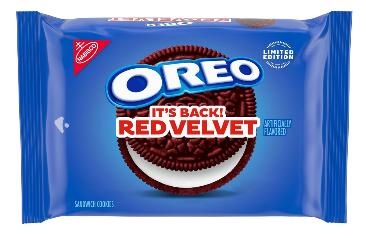 (S1-02) SINGLE - Oreo - RED VELVET Cookies 12.2oz (345g) x 1 Unit