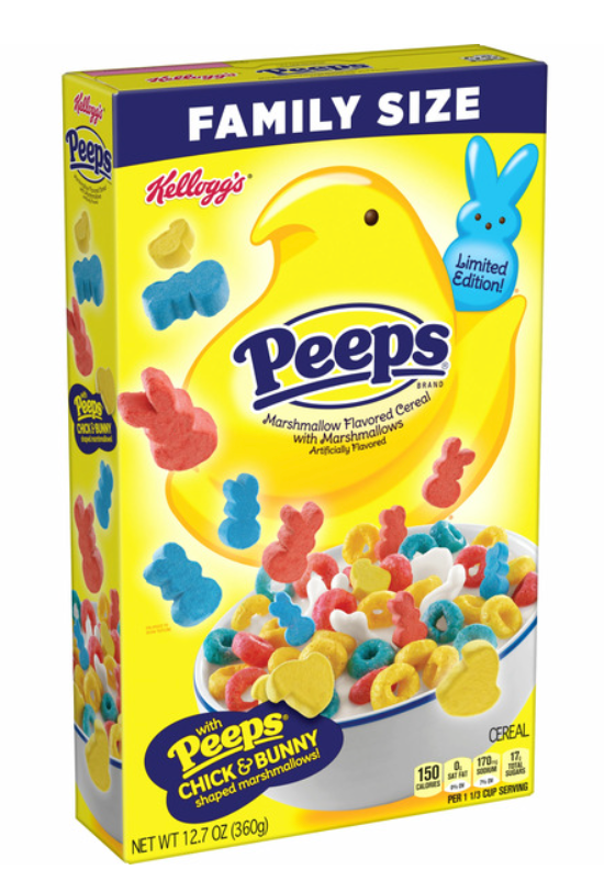 (S6-05) Cereal - Peeps  (12.7oz 360g) x 1 Box