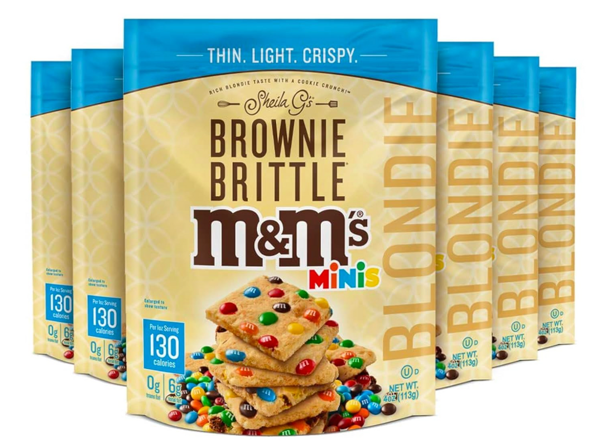 (S6-05)  US - Brownie Brittle - M&M Minis 4 Oz (113g) x 6 units