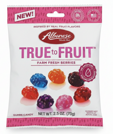 Albanese True to Fruit Farm Fresh Berries Peg Bag - 2.5oz(71g) x 12 Units