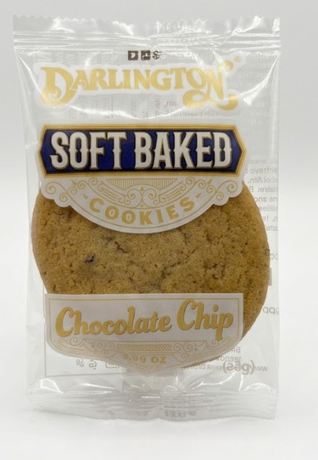 (S7-01) Bulk - Darlington Soft Baked Chocolate Chip Cookie 0.75oz (21g) x 48 Units