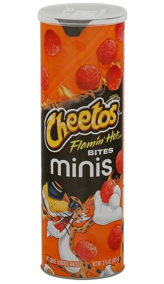 SINGLE - Chips - Minis - Cheetos - Flamin Hot 3.625oz (102g) x 1 unit