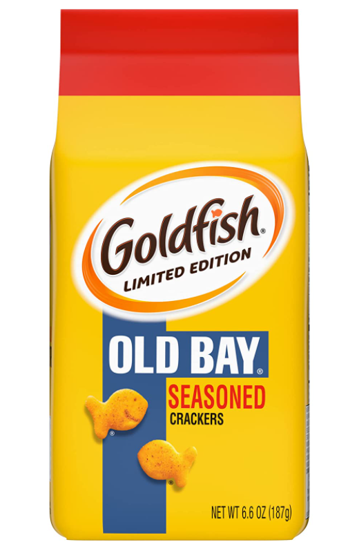 SINGLE - Goldfish Old Bay Seasoned Crackers 6.6oz (187g) x 1 Unit