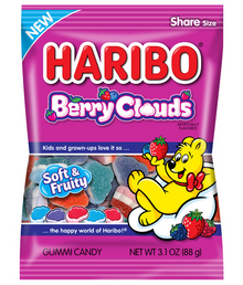Single - Haribo Berry Clouds 3.1 oz (88g) x 1 unit