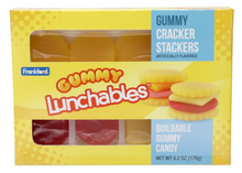 SINGLE - Kraft Lunchables Gummy - Cracker Stackers Set Candy 6.2oz (176g) x 1 unit