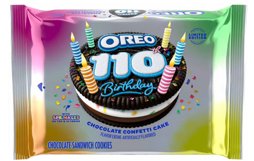 SINGLE - Oreo 110 Birthday Confetti Cake 12.2oz x 1 unit