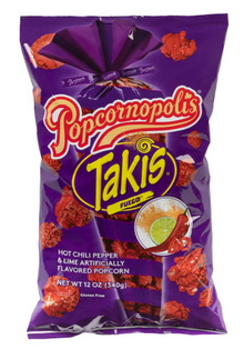 Single - Popcornopolis - Takis Fuego Flavored Popcorn 12oz (340g) x 1 unit