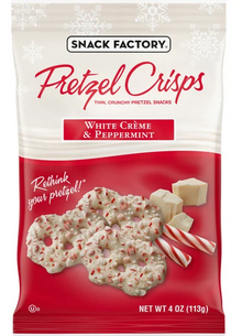 SINGLE - Snack Factory - White Crème & Peppermint 4OZ (113g) x 1 unit