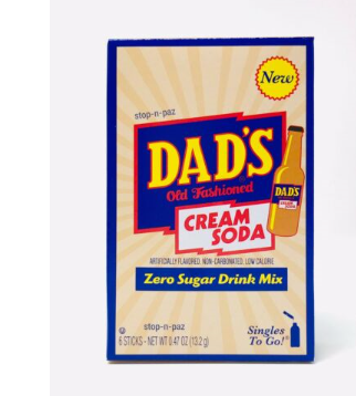 Drink mix - Dad Cream Soda (6 Pack) x 12 units