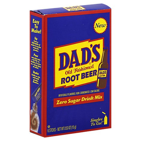 (S5-01) US-Drink Mix - Dad Root Beer (6 Pack) x 12 units