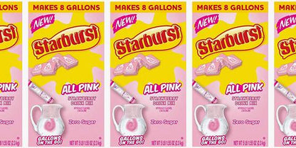 (S5-01) US - Drink Mix - Starburst - All Pink (6 Pack) x 12 units - SugarMarket.ca