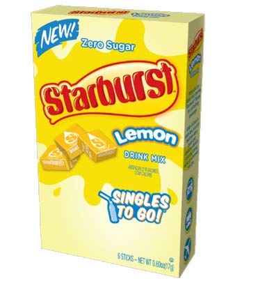 (S5-01) US - Drink Mix - Starburst - Lemon (6 Pack) x 12 units