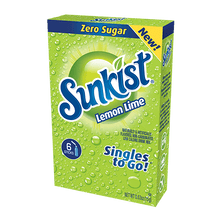 Drink mix - Sunkist Soda - Lemon Lime  x 12 units