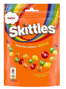 (S6-05) Uk - Skittles - Citrus 136g x 15 Units
