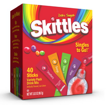 Singles to Go - Skittles Variety Pack Drink Mix (40 Packets) x 1 Unit