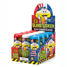 (S1-01)  Spain - Toxic Waste Slime Licker 2.0 - Fourth of July Strawberry, Blue Raspberry and Mystery Slime - 2oz  (57g) x 12 units