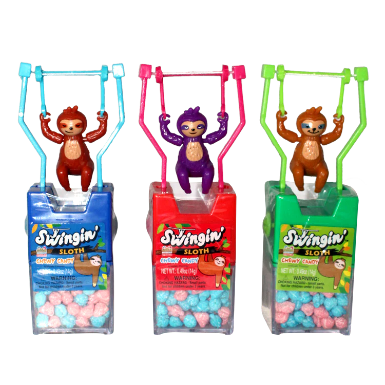 (S1-02) Box - CHINA - KIDSMANIA SWINGIN SLOTH 0.49OZ X 12 UNITS