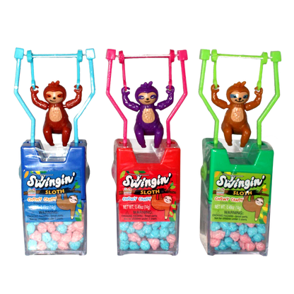 (S1-02) Box - CHINA - KIDSMANIA SWINGIN SLOTH 0.49OZ X 12 UNITS