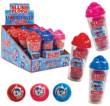 Slush Puppie Liquid Filled Gumballs x 12 units
