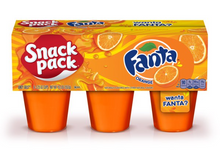 Snack Pack - Fanta - Orange Juicy Gels 3.25 Ozx6 Pack x 1 Unit (Packs with minor damage due to shipping)
