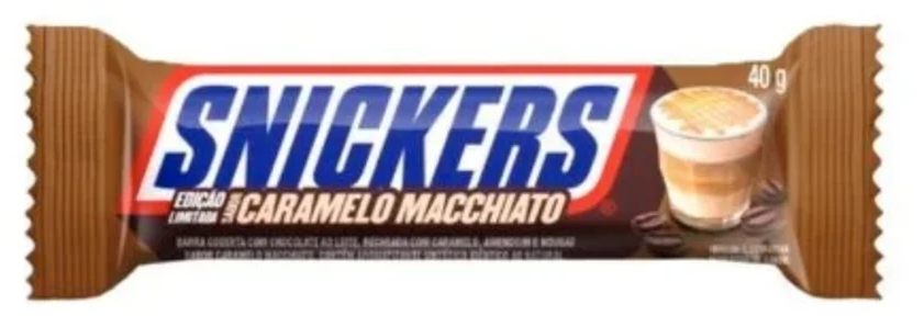 (S3-02) Brazil - Snickers - Caramelo Macchiato 42g x 20 Units