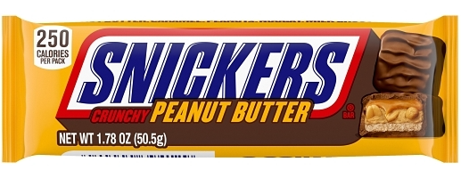 (S2-03) US - Snickers - Peanut Butter 1.78oz (50.5g) x 18 Units